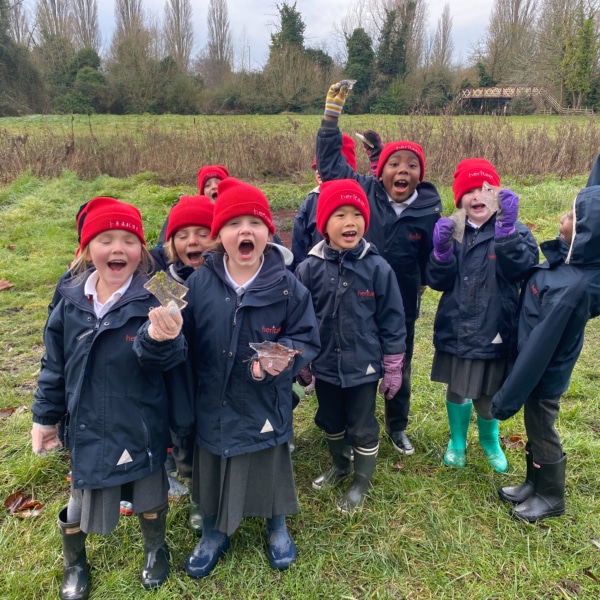 Heritage pupils in Lower Prep through Year 6 take regular nature walks.