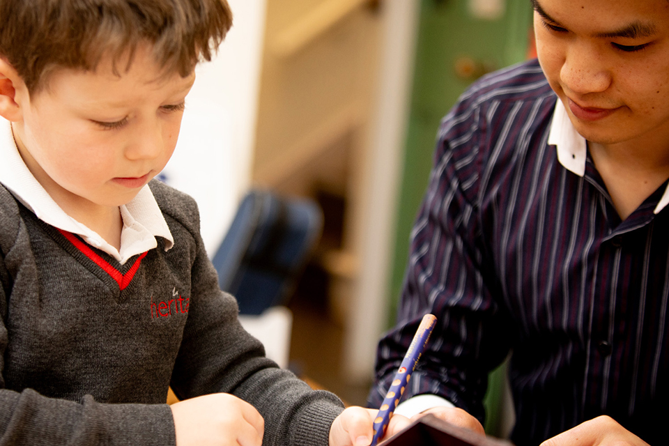 Click to show details - Learning in the Infant and Junior School > Button